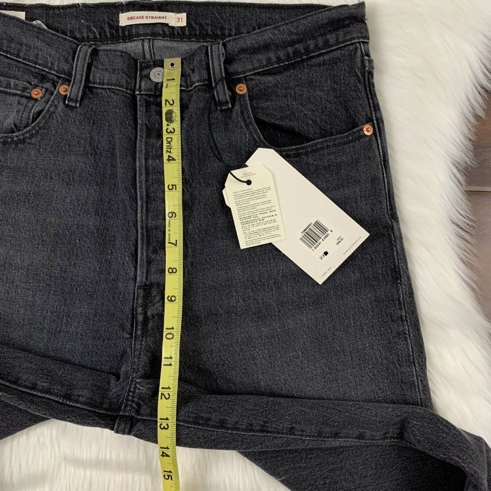 Levi's Ribcage Straight Ankle Denim Jeans - Picture 4 of 8